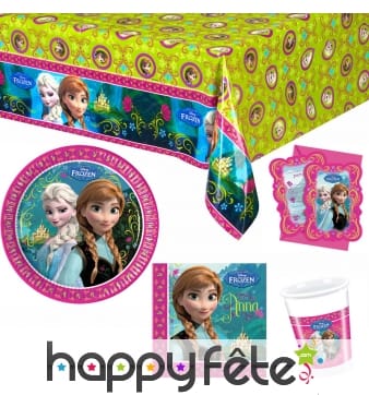 Décos de table Reine des neiges