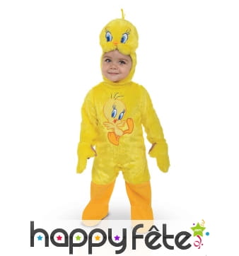 Déguisement de Titi jaune pour bébé