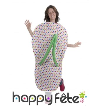 Déguisement de tong pour adulte