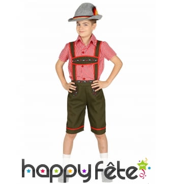 Déguisement du typique petit Bavarois
