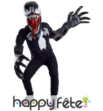 Déguisement de Venom aux grandes mains pour homme