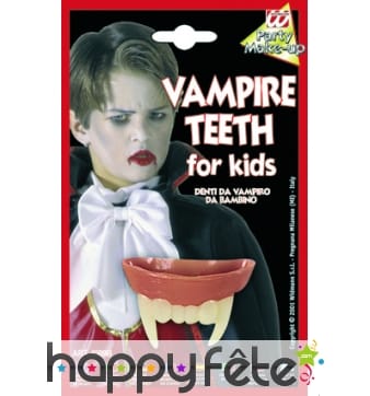 Dents de vampire pour enfant