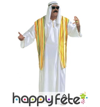Déguisement émir arabe pour adulte