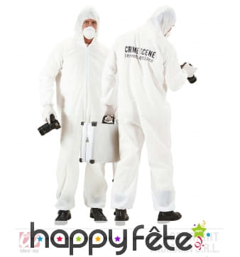 Déguisement enqueteur scene de crime