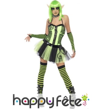 Déguisement femme d'elfe