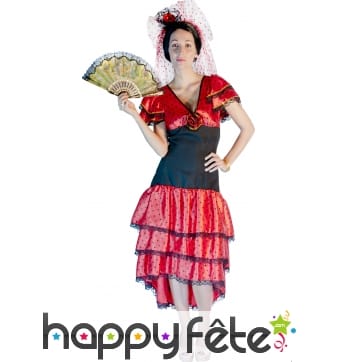 Déguisement flamenco femme