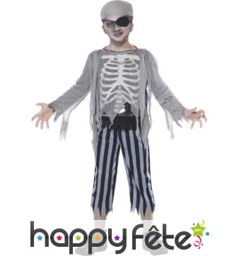 Déguisement fantome matelot enfant