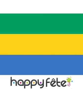 Drapeau Gabon (100x150)