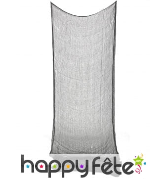 Drap gris à suspendre pour Halloween 75x150cm