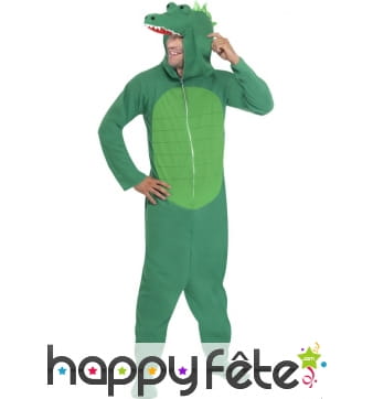 Déguisement homme crocodile