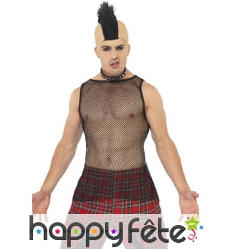 Débardeur homme transparent