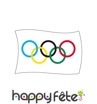 Drapeau Jeux Olympiques (100x150)
