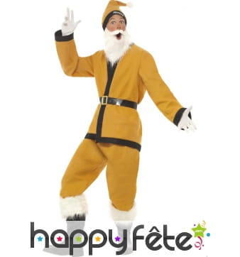 Déguisement jaune père noel