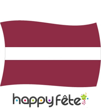 Drapeau Lettonie (150x225)