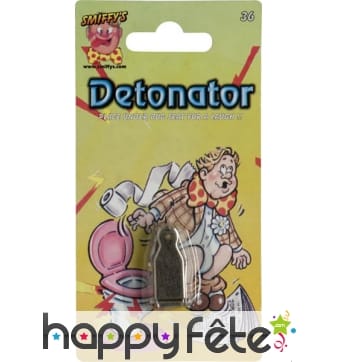 Détonateur lunette de WC