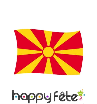 Drapeau Macédoine (100x150)