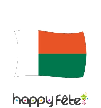 Drapeau Madagascar (100x150)