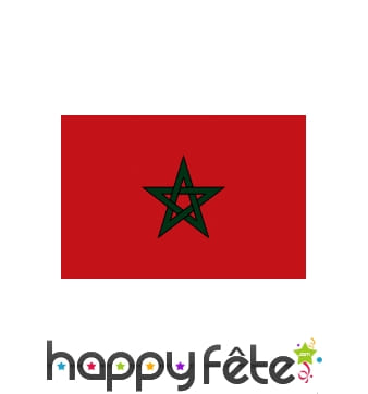 Drapeau marocain