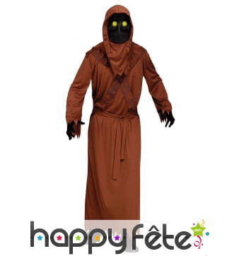 Déguisement marron de sans visage pour homme
