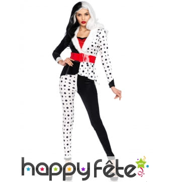 Déguisement moulant de Cruella