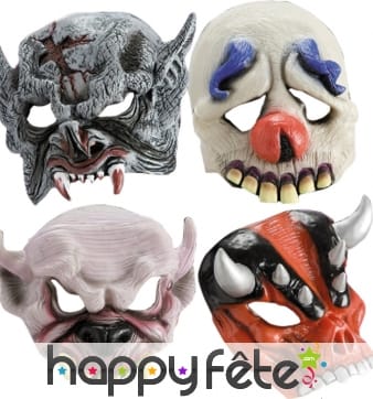 Demi masque de monstre