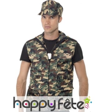 Déguisement militaire jungle