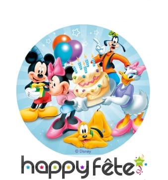 Disque Mickey Mouse azyme de 20cm