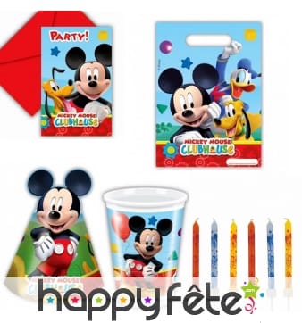 Décos Mickey pour anniversaire