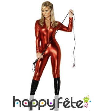 Déguisement maitresse rouge