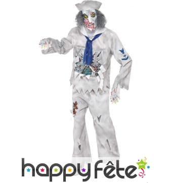 Déguisement marin zombie