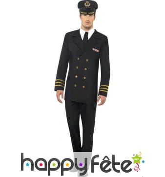 Déguisement officier de marine homme