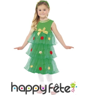 Déguisement petit arbre noel enfant