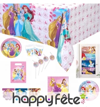 Déco Princesses Disney Dreaming pour anniversaire