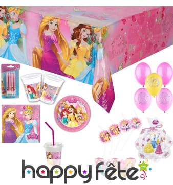 Déco Princesses Disney pour anniversaire