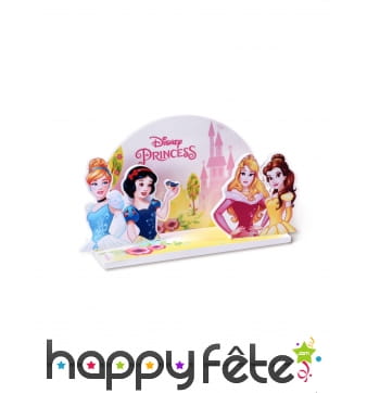 Déco Princesses Disney pour gâteau, 15 x 8,5 cm
