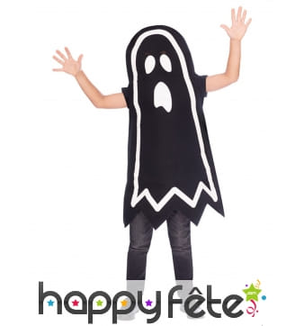 Déguisement phosphorescent de fantôme pour enfant