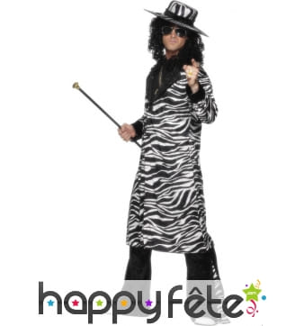 Déguisement pimp daddy zebre