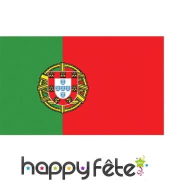 Drapeau Portugal de 150 x 90 cm