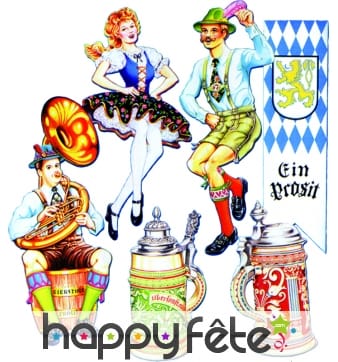 Décoration pour la fête de la bière