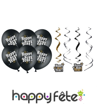 Décorations pour Nouvel An suspensions ou ballons