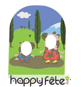 Double passe-têtes Peppa Pig pour enfant