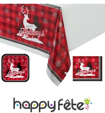 Décos Renne de Noël pour table