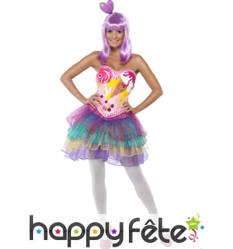 Déguisement reine des bonbons