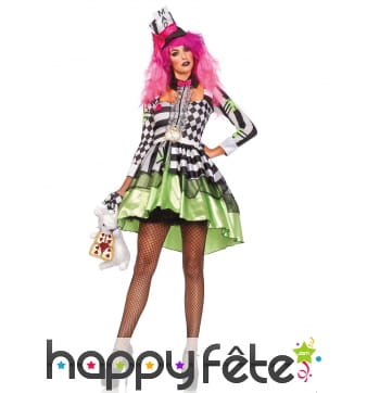 Déguisement robe de chapelier fou