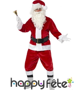 Déguisement rouge de père noel