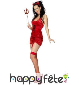 Déguisement rouge diablesse sexy