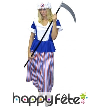 Déguisement revolution francaise femme