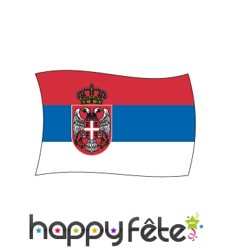 Drapeau Serbie (100x150)