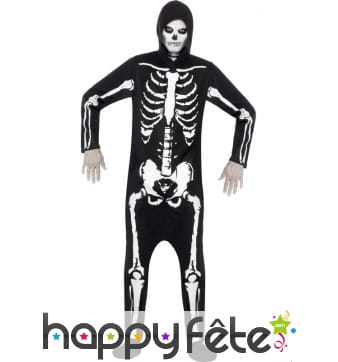 Déguisement squelette all in