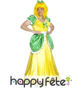 Déguisement soeur moche jaune